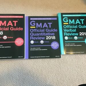 2018 GMAT books